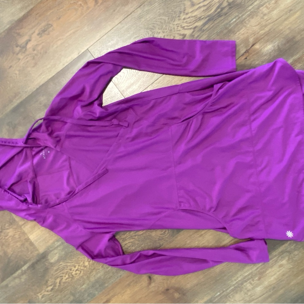 Athleta Purple Swim Coverup
